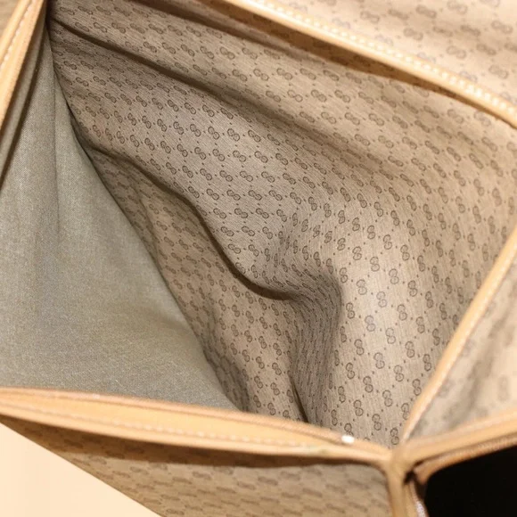 Vintage GUCCI Micro GG Canvas Web Sherry Line